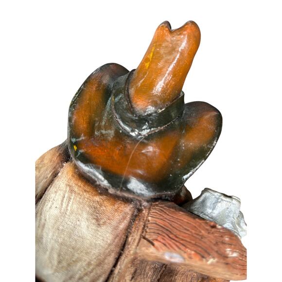 Bill Vernon Cowboy Party Animal Sculpture by Shade Tree Creations (1992) - Picture 5 of 5